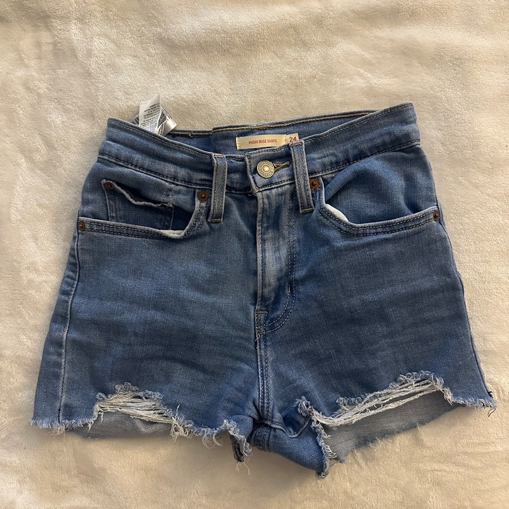 Levi’s Women's Blue Denim Shorts